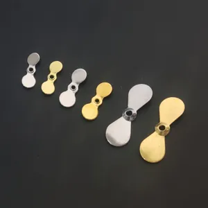 Fishing Lure Spinner Blades Metal DIY Spinnerbait Swivels Spoons Lures Equipment Outdoor Fishing Tackle Accessories