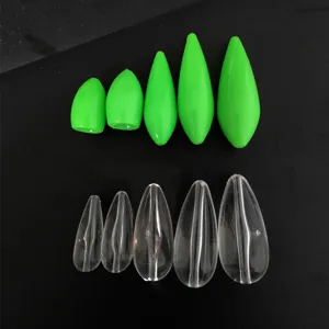 Plastic Casting Bubble Fishing Float Transparent And Green Lure Floats For Fly Fishing And Fishing Tackle Accessories