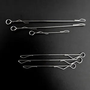 Stainless steel lure casting aid pins fishing quick connectors floating and slow sinking tackle