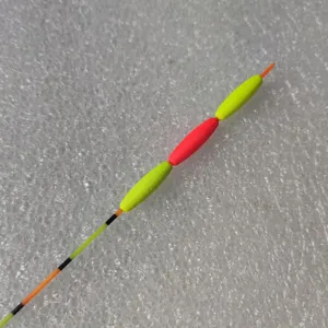 Fishing float striking bean modified foam bean fishing tackle accessories bright color visibility.