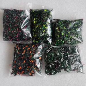 Mini fly fishing hooks hand-tied trout lures for micro fishing and stream fishing