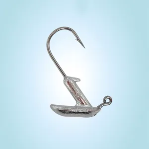 Jig Head Fishing Hook Lead Stainless Steel Anti Snag Barbed Jigheads For Freshwater Fishing Tackle Accessories