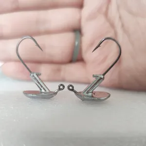 Bulk tumbler jig head fishing hooks for soft bait soft lure bottom fishing accessories