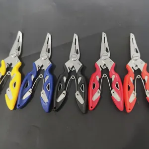 Stainless Steel Multifunctional Fishing Pliers Hook Remover Line Cutter Fishing Tool Gear For Outdoor Angling