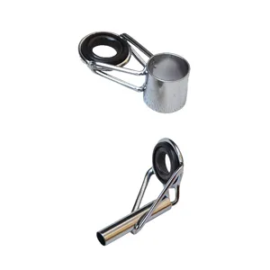 Fishing rod guide rings replacement top tip ceramic line guides set for sea fishing accessories.