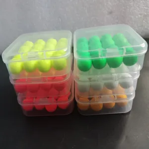 European fishing float balls 12mm foam floating beads set for carp fishing tackle gear.