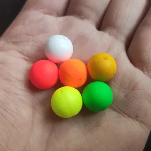 European fishing foam float balls 12mm carp fishing floating beads buoyancy bait accessories