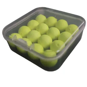 European style fishing floating balls 12mm foam float beads for carp fishing gear and tackle.