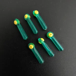 Silicone Fishing Float Seat Double Core Transparent Green Competitive Fishing Tackle Accessories