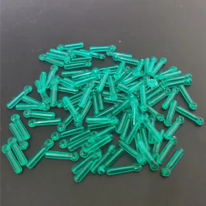 Green transparent silicone double core fishing float seat tackle accessories pack for fish