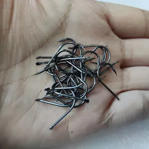 Massenhaft Chinu Angelhaken Mit Widerhaken Offset Einzelhaken Metall Angelzubehör Für Süßwasserangeln