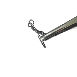 Roestvrijstalen wartel vishaak connector sterk visserij visgerei accessoire voor buitenvissen