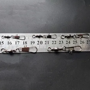 Conjunto de conector giratorio de pesca con accesorios de anillo rodante B-pin para la pesca