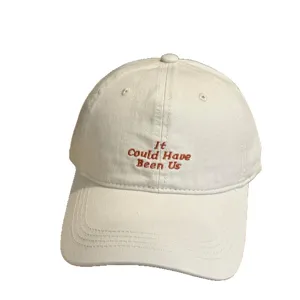 Minimalistische bestickte Baseballkappe, unisex Freizeit Sonnenschutz Hut für Sommer.