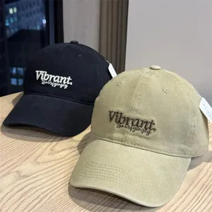 Women deep crown baseball cap wide brim soft top sun protection casual hats set of two