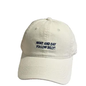 Vintage washed cotton baseball cap with custom embroidery, unisex casual dad hat for daily wear.