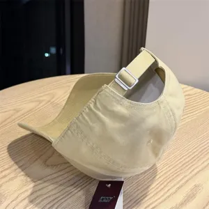Washed distressed soft top baseball cap with adjustable metal buckle for daily wear