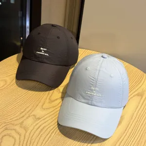 Gorra de béisbol ligera de secado rápido para deportes al aire libre, sombrero protector solar.