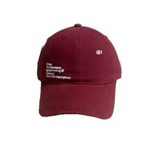 American retro baseball cap with letter embroidery, vintage streetwear style, casual fashion hat.