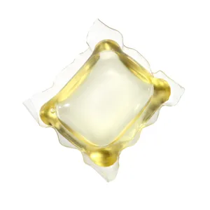 Capsules de détergent à linge concentré avec parfum frais pour un nettoyage en profondeur.