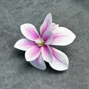 Testa di fiore artificiale decorazione nozze fai da te materiale artigianale floreale