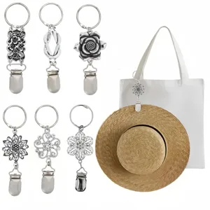 Clip chapeau de voyage pour sacs, porte-chapeau en métal pour sac à dos, organiseur.