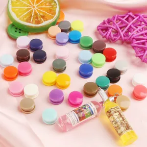 Colorful resin snap buttons DIY craft sewing materials clothing accessories set of many colors.