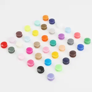 Colorful resin snap buttons sewing free fastener DIY handmade craft clothing accessories detail