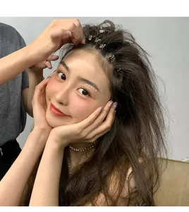 Mollette per radici di capelli volume forcine per frangia accessori per styling donna
