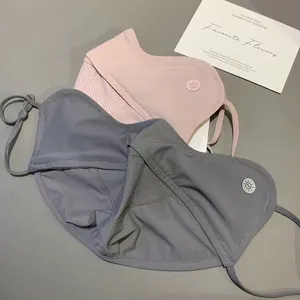 Sommer Sonnenschutz Gesichtsmaske mit Augenschutz atmungsaktiv UV Schutz Outdoor Gesichtsbedeckung
