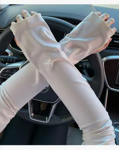 Manches de protection solaire été pour femmes plein air conduite anti-UV respirantes