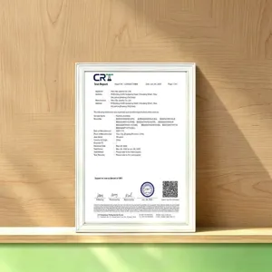 Informe de prueba de conformidad para joyeria de acero inoxidable con certificado UE.