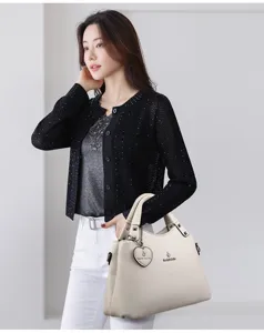 Sac à main élégant pour femme sac porté épaule élégant style maman pour tous les jours