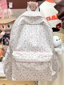 Japans stijl bloemige rugzak voor meisjes schattige schooltas voor studenten nieuw