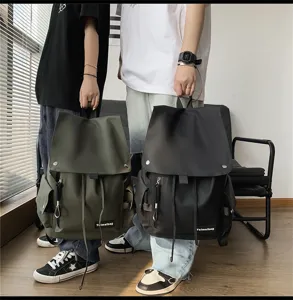 Unisex großer Kapazität Freizeit Rucksack, modische Streetwear Schultasche für Damen und Herren.