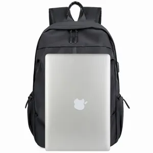 Sac à dos homme noiraffaires en tissu oxford loisirs cartable ordinateur portable