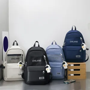 Große Kapazität Freizeit Rucksack Studenten Schulranzen minimalistisch Outdoor Reise Tagesrucksack