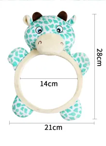 Süßer Plüsch Giraffe Baby Autospiegel Rücksitz für Kindersicherheit und tollen Spaß.