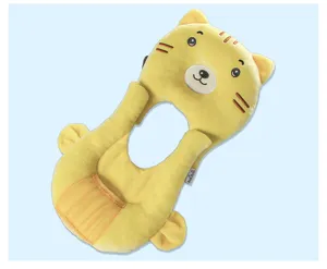 Kakiblin multifunctional baby nursing pillow newborn anti-spit up feeding pillow yellow
