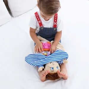 Kids Human Body Anatomy Apron Plush Educational Toy Organ Awareness Learning Model Toddler Early Science Toy