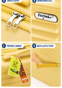 466 Colors Liquid Acrylic Marker Set Portable Suitcase Design with Smooth Zipper Handle