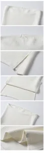 Weißes strukturiertes elastisches trägerloses Oberteil mit Schleife und Seitenschlitz.