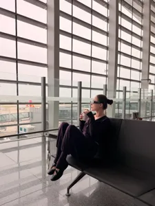 Stylish stirrup yoga pants for women, slimming draped design for fitness and casual daily wear.
