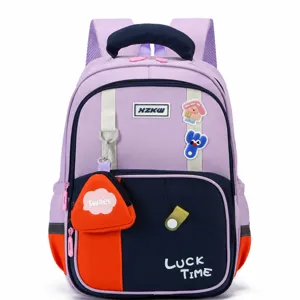Kids School Backpack Multi-Compartment Lightweight Casual Daypack for Student Daily Use