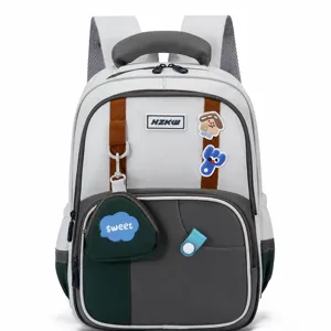 Student backpack school bag multi-compartment lightweight casual daypack for daily use