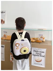 Kinder EVA Hartschale Kamera Rucksack, süße Cartoon Schultasche mit einzigartigem Design.