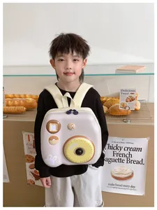 Kinder 3D Kamera Form Hartschale EVA Rucksack, süße Cartoon Schultasche für Jungen und Mädchen.