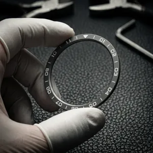 Anello lunetta scala digitale di ricambio 47mm compatibile con smartwatch cover accessorio.