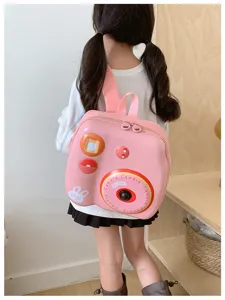 Rosa Kinder Kamera EVA Rucksack niedliche Cartoon harte Schale Schultasche fur kleine Madchen