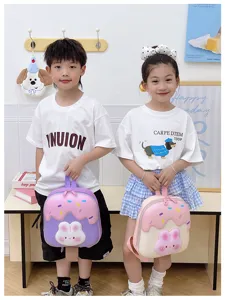 Süßer Cartoon Kinder Rucksack Kleinkind süßer Hase Schulranzen leichte Kinder Schultasche
